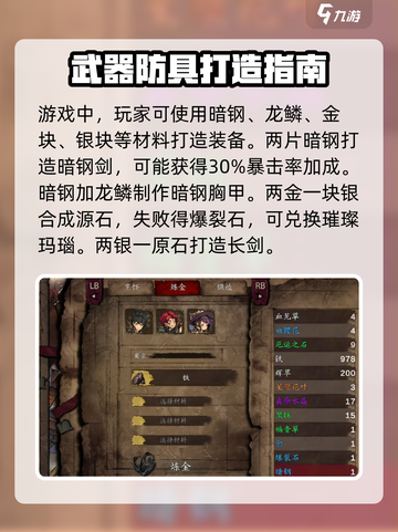 无名者屠龙🔥合成表全解析，游戏党必看！截图2