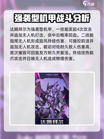 硬核机甲启示录机甲图鉴介绍截图2