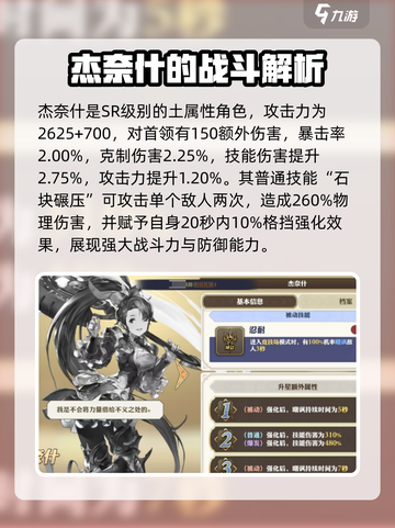 剑与骑士团杰奈什强度怎么样介绍截图3
