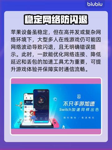 苹果打游戏老闪退？这些加速器让你畅玩不卡顿🎮🔥截图2