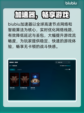 🔥《流放之路2》卡顿终结！选加速器秘诀大公开💥截图3