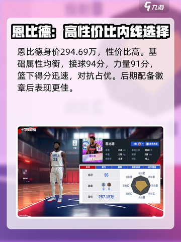 美职篮巅峰对决🔥最强中锋推荐来啦！截图3