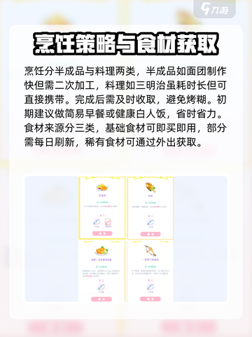 花花与幕间剧练习菜谱怎么操作介绍截图4