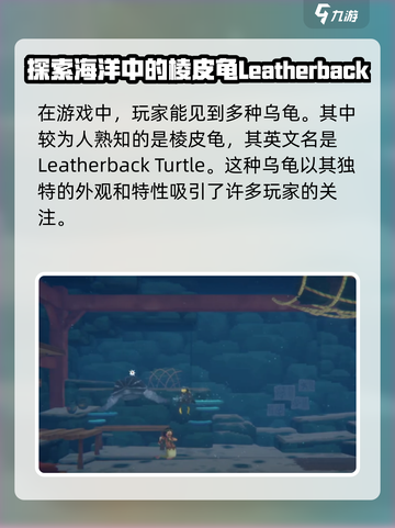 潜水员戴夫手游🔥揭秘棱皮龟真实名字✨截图2