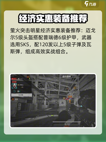 萤火突击明星装备推荐介绍截图2