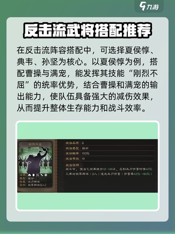 三国志异闻录反击流派怎么玩介绍截图4