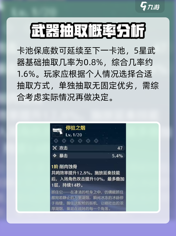 鸣潮⚡武器抽取攻略：单独抽还是混合抽？游戏玩家必看！截图4