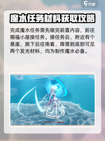 原神魔水材料怎么做介绍截图2