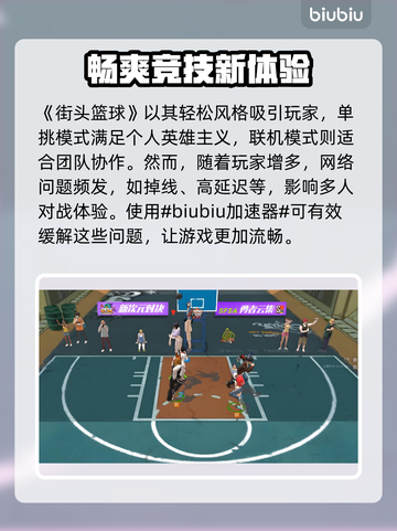 街头篮球🔥加速器推荐，稳定不掉线⚡截图2