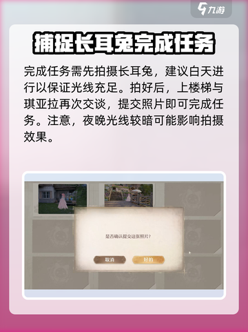无限暖暖长耳兔怎么拍介绍截图4