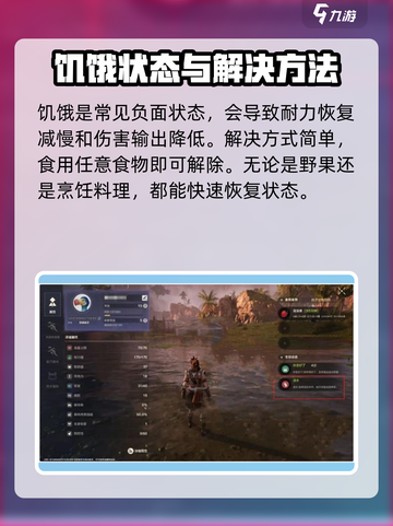 荒野起源状态攻略介绍截图2