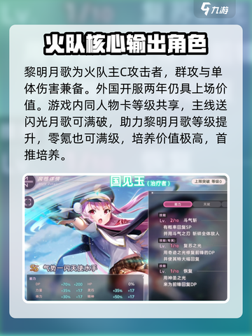 炽焰天穹角色推荐介绍截图2