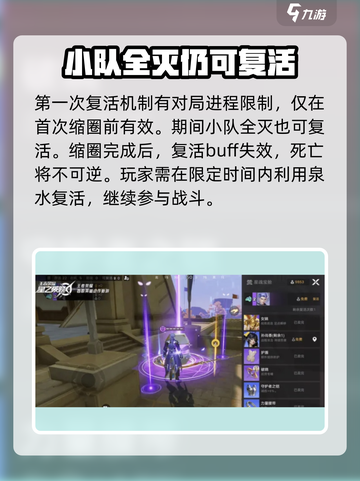 星之破晓😎复活机制大起底，轻松掌握秒复活！截图3
