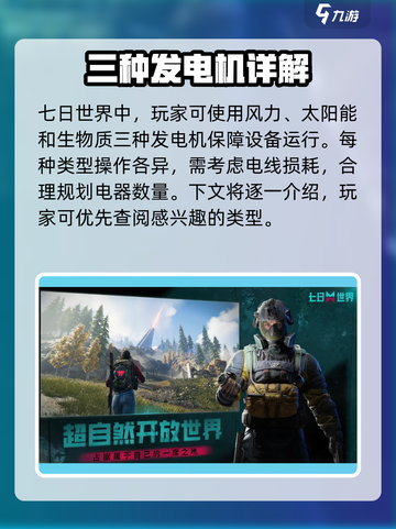 七日世界发电机怎么用介绍截图2