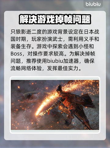 只狼掉帧卡顿？用这个加速器搞定！🔥🚀截图2
