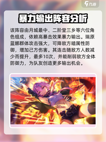 炽焰天穹暗队搭配🔥超强技巧一网打尽！截图2