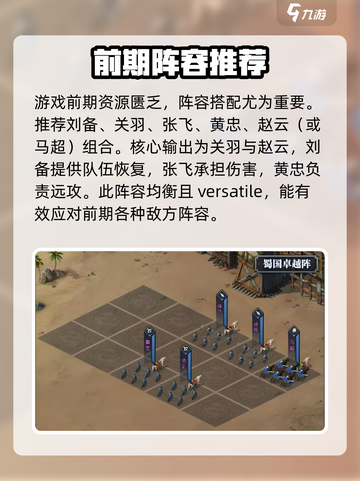 三国群英传国战版蜀国阵容怎么样介绍截图3