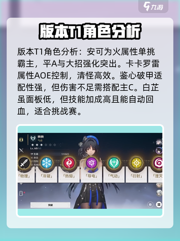 🔥呜潮角色强度大揭秘！游戏必备排行🌟截图3