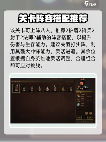 建安外史汉水断后战怎么过介绍截图2