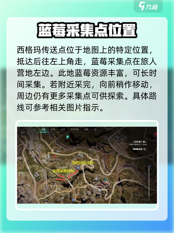 《七日世界》蓝莓采集点大曝光！🔥速来打卡最佳地点🎉截图2