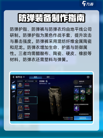星球重启⚡防弹套装制作攻略🔥新手必看！截图3