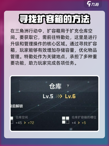 三角洲行动扩容箱在哪里介绍截图2