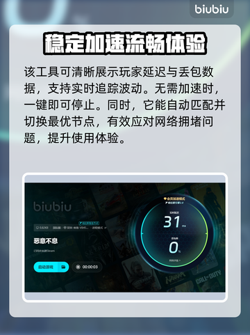恶意不息闪退？加速器来救场！🔥游戏流畅不是梦🎮截图6