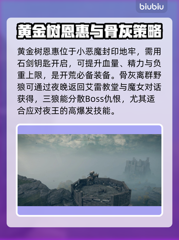 艾尔登法环黑夜君临🔥新手必看！快速上手攻略💡截图4