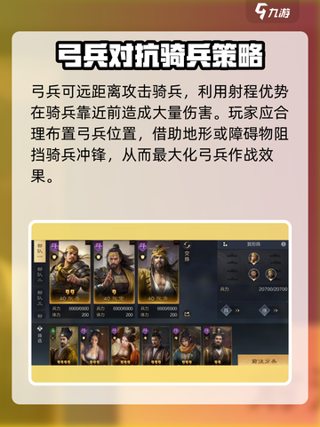 《三国谋定天下》兵种克制全揭秘🔥超实用攻略！截图3