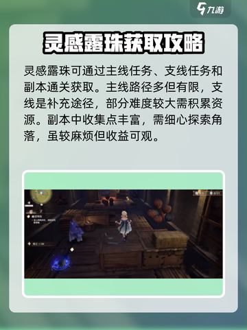 无限暖暖灵感露珠在哪介绍截图4