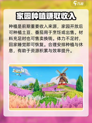心动小镇🔥前期挣钱秘籍，快速致富不容错过！💰截图4