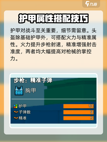 像素射击🔥步枪护甲终极选择攻略！Armor必备⚡截图3
