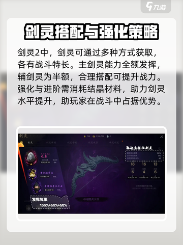 剑灵2🔥剑灵系统全新介绍来啦！不容错过的游戏体验👇截图2