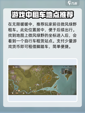 无限暖暖租车站点有哪些介绍截图2