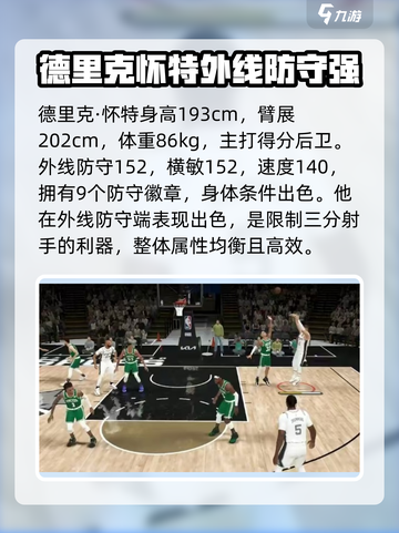 美职篮全明星德里克怀特怎么样介绍截图2