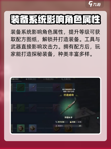 荒野起源探秘装备如何获取介绍截图2