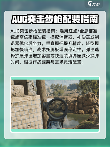 三角洲行动🔥AUG突击步枪最佳配装技巧大公开！截图2