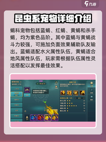 魔力宝贝🔥昆虫系宠物实力大揭秘！bugs必看截图2