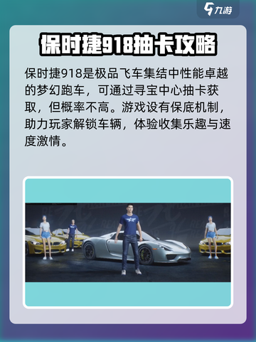 极品飞车集结保时捷918怎么获得介绍截图2