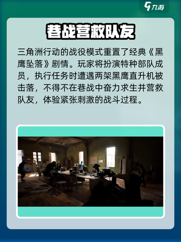 🔥《三角洲行动》黑鹰坠落战役模式即将上线！💥截图3