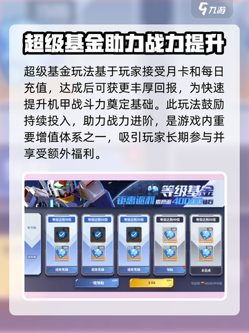 高达钢铁之诗🔥氪金攻略：这样玩才最爽！截图5