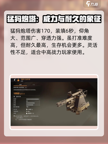 创世战车🔥最强炮台推荐，助你战场称霸！截图4