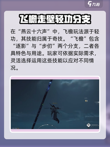 燕云十六声🔥飞檐技能操作全解析！游戏技巧一手掌握截图2