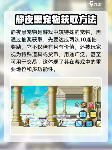 冒险岛枫之传说静夜黑宠物怎么样介绍截图2