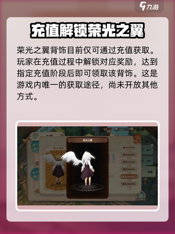 森之国度荣光之翼怎么获取介绍截图3