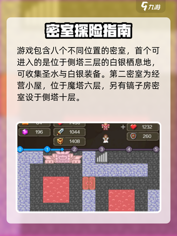 🎮新新魔塔2密室全解析！隐藏位置大曝光💥截图2