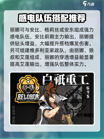 绝区零丽娜配队🔥超强阵容推荐！玩转绝区零➡制胜秘籍截图2
