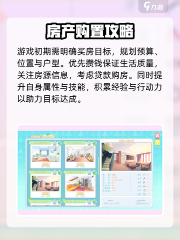 职场浮生记：买房攻略大揭秘！🎮🔥截图2