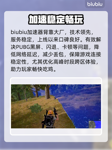 PUBG吃鸡神速！🚀这加速器绝了截图2