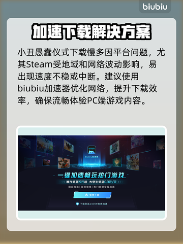 小丑愚蠢仪式下载慢？⚡速看急救方案截图2